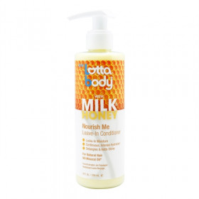 Lottabody Milk & Honey Nourish MeLeave-In Conditioner 8oz Lottabody Milk & Honey Nourish MeLeave-In Conditioner 8oz